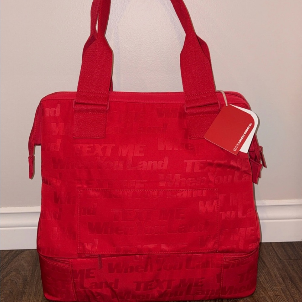 Beis Mini Weekender Bag - Red